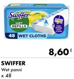 Iper Tosano SWIFFER Wet panni x 48 offerta