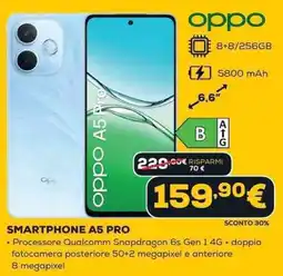 Euronics oppo SMARTPHONE A5 PRO offerta
