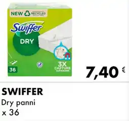 Iper Tosano SWIFFER Dry panni x 36 offerta