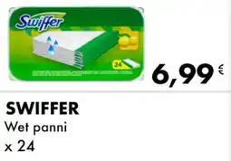 Iper Tosano SWIFFER Wet panni × 24 offerta