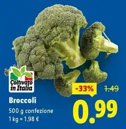 Lidl Broccoli offerta
