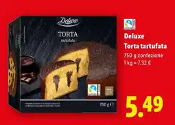 Lidl Deluxe Torta tartufata offerta