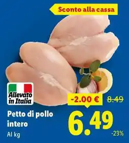 Lidl Petto Di Pollo Intero offerta