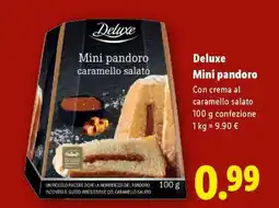 Lidl Deluxe Mini pandoro offerta