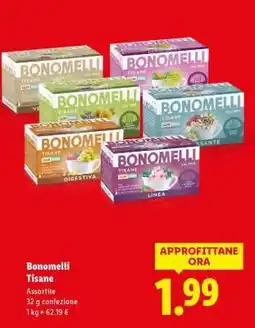 Lidl Bonomelli Tisane offerta