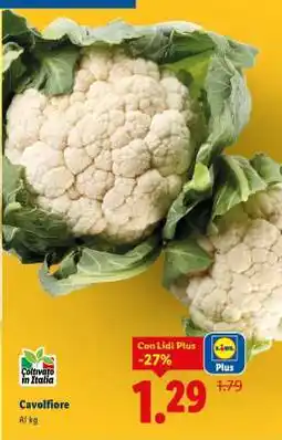 Lidl Cavolfiore offerta