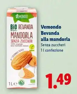 Lidl Vemondo Bevanda alla mandorla offerta