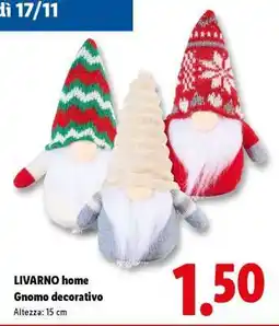 Lidl LIVARNO home Gnomo decorativo offerta