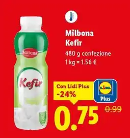 Lidl Milbona Kefir offerta