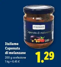Lidl Italiamo Caponata di melanzane offerta