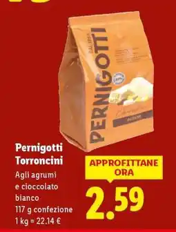 Lidl Pernigotti Torroncini offerta