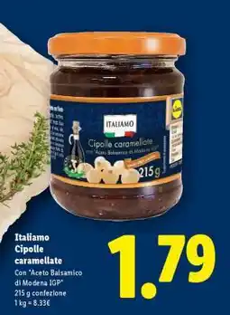 Lidl Italiamo Cipolle caramellate offerta