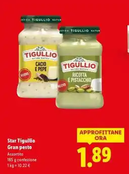 Lidl Star Tigullio Gran Pesto offerta