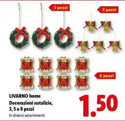 Lidl LIVARNO home Decorazioni natalizie offerta