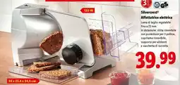 Lidl Silvercrest Affettatrice elettrica offerta