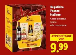 Lidl Regalidea Pranzo italiano offerta