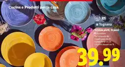 Lidl Servizio piatti, 18 pezzi offerta