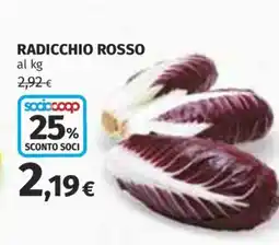 Coop RADICCHIO ROSSO offerta