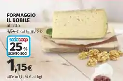 Coop FORMAGGIO IL NOBILE offerta