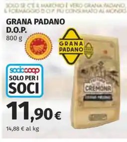 Coop Grana Padano D.O.P offerta
