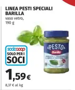 Coop LINEA PESTI SPECIALI BARILLA offerta