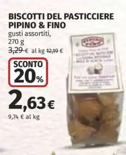 Coop BISCOTTI DEL PASTICCIERE PIPINO & FINO offerta