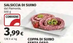 Coop Salsiccia Di Suino offerta