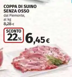 Coop COPPA DI SUINO SENZA OSSO offerta