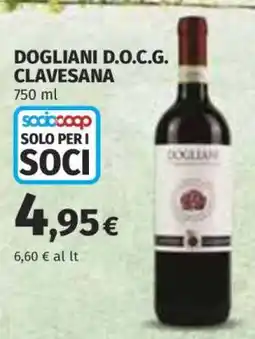 Coop DOGLIANI D.O.C.G. CLAVESANA offerta