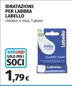 Coop IDRATAZIONE PER LABBRA LABELLO offerta