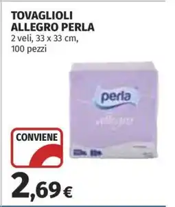 Coop TOVAGLIOLI ALLEGRO PERLA offerta
