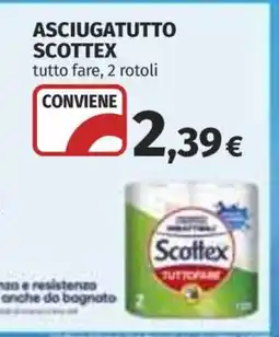 Coop ASCIUGATUTTO SCOTTEX offerta