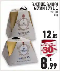 Conad Panettone, Pandoro Giovanni Cova & C offerta