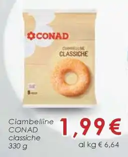 Conad Ciambelline CONAD classiche offerta