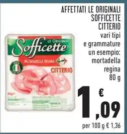 Conad Affettati Le Originali Sofficette Citterio offerta