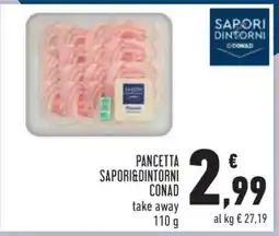 Conad Pancetta Sapori&Dintorni Conad offerta