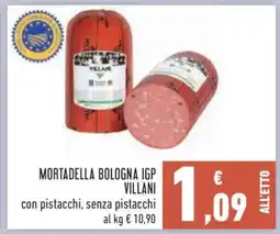 Conad Mortadella Bologna IGP Villani offerta