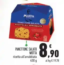 Conad PANETTONE SALATO MOTTA offerta