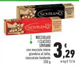 Conad NOCCIOLATO I CLASSICI SOVRANO offerta