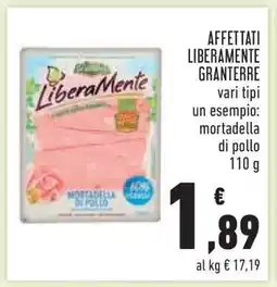 Conad Affettati Liberamente Granterre offerta