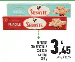 Conad Torrone con Nocciole Sebaste offerta