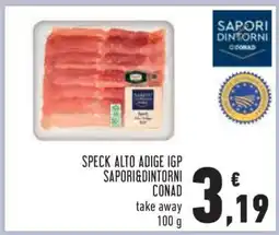 Conad SPECK ALTO ADIGE IGP SAPORI&DINTORNI CONAD offerta