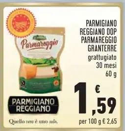 Conad Parmigiano Reggiano DOP Parmareggio Granterre offerta