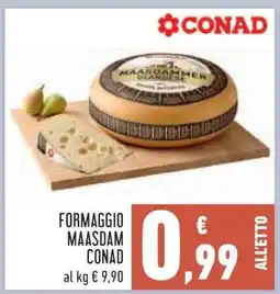 Conad FORMAGGIO MAASDAM CONAD offerta
