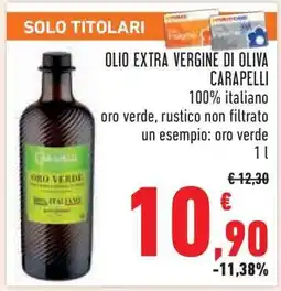 Conad Olio Extra Vergine di Oliva Carapelli offerta