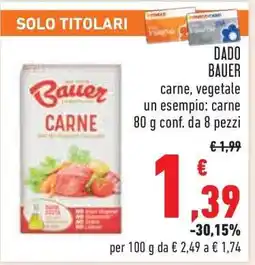 Conad DADO BAUER offerta