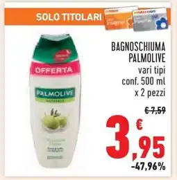 Conad Bagnoschiuma Palmolive offerta