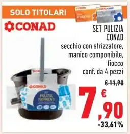 Conad SET PULIZIA CONAD offerta