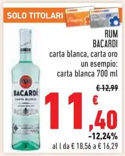 Conad RUM BACARDI offerta