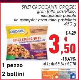 Conad Sfizi Croccanti Orogel offerta